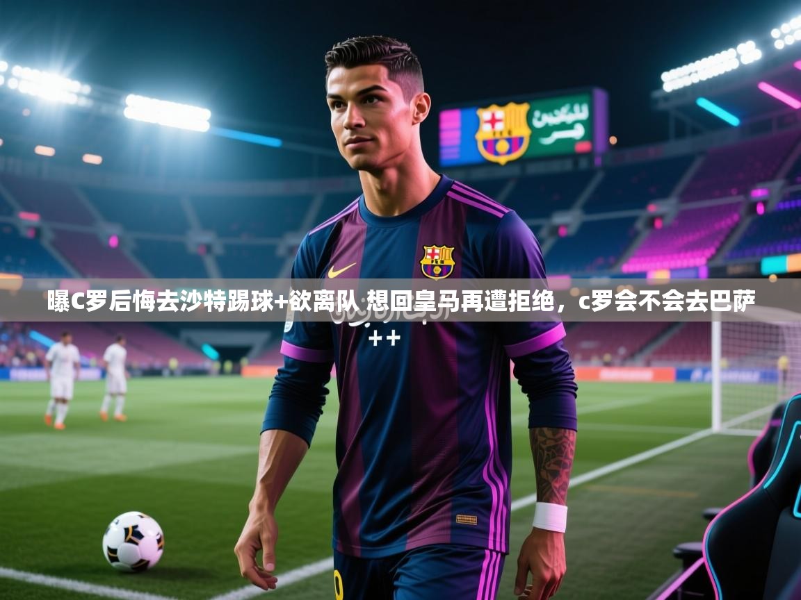 曝C罗后悔去沙特踢球+欲离队 想回皇马再遭拒绝，c罗会不会去巴萨